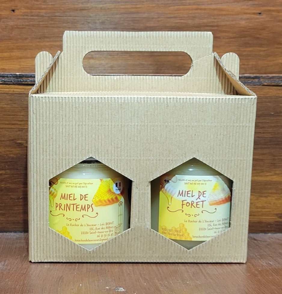 Coffret dégustation - Miels 500g
