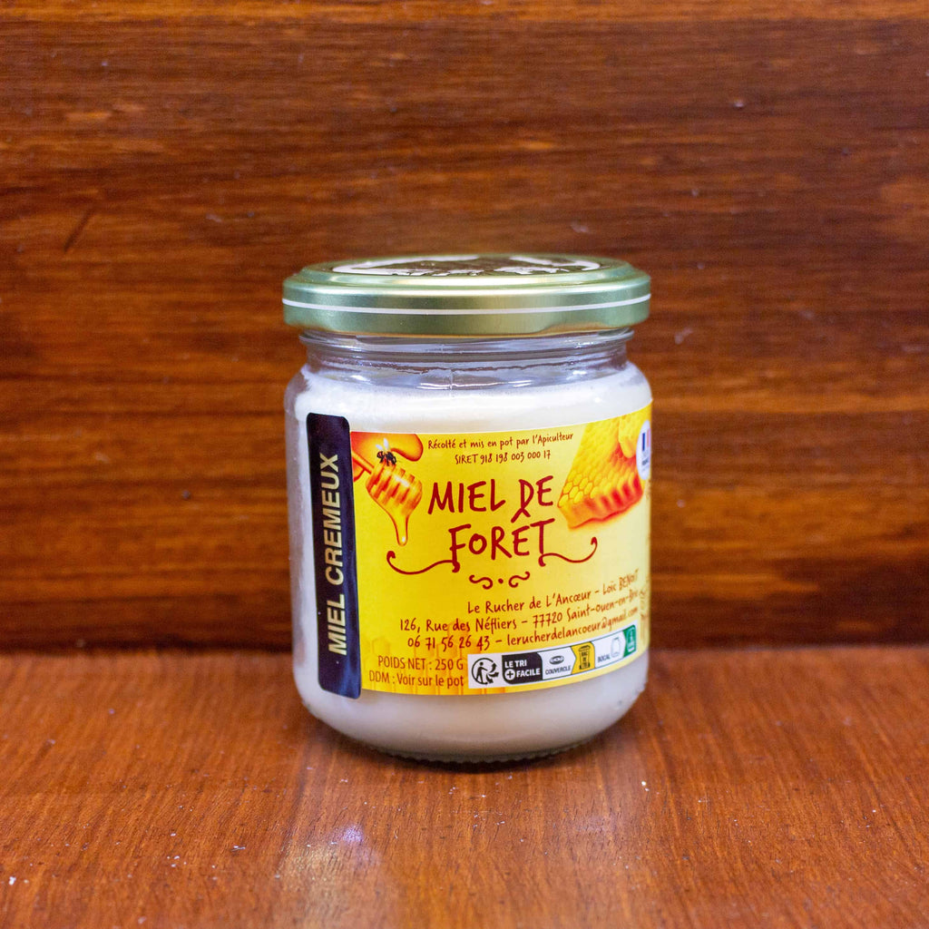 Miel de forêt crémeux 250grs