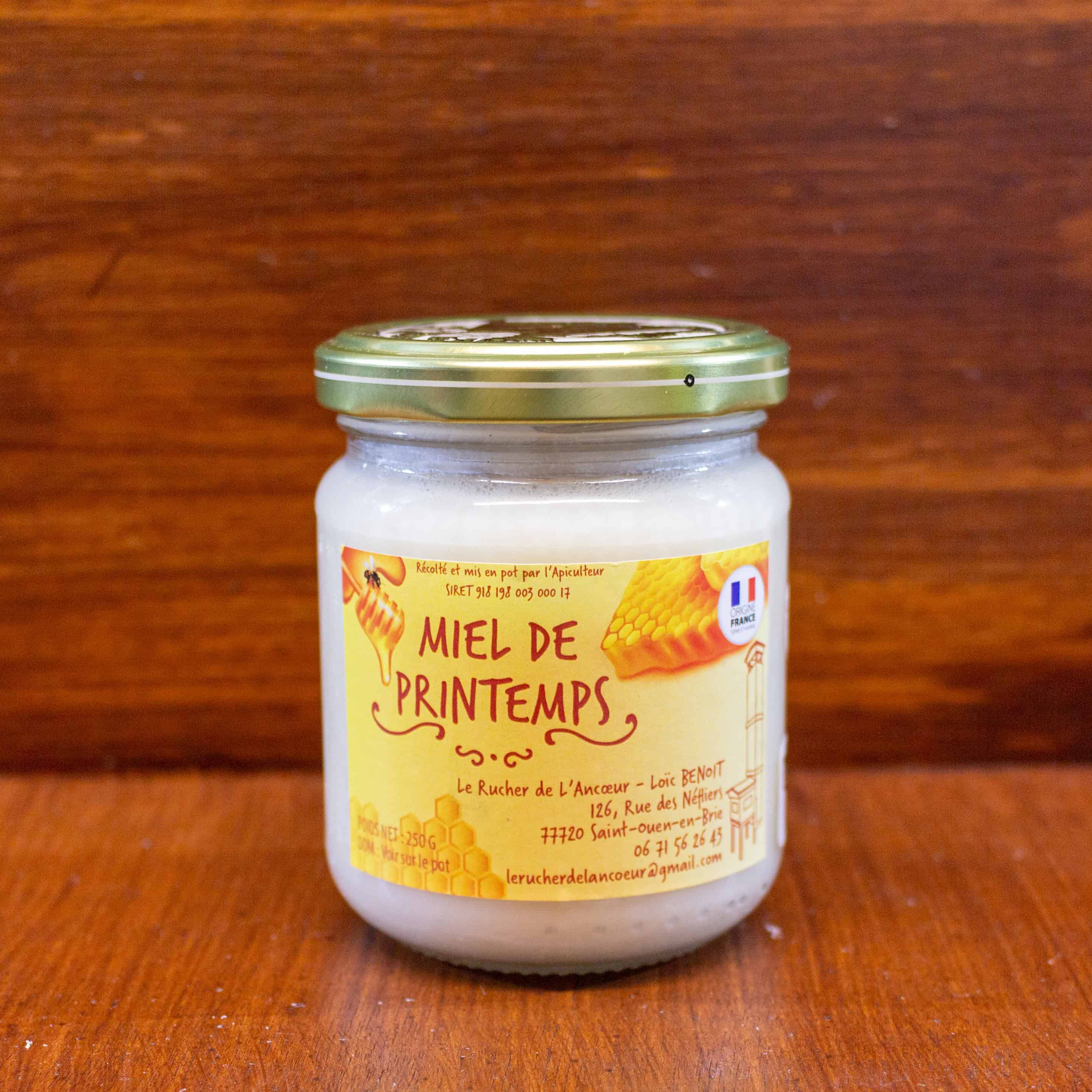 Miel de printemps 250grs